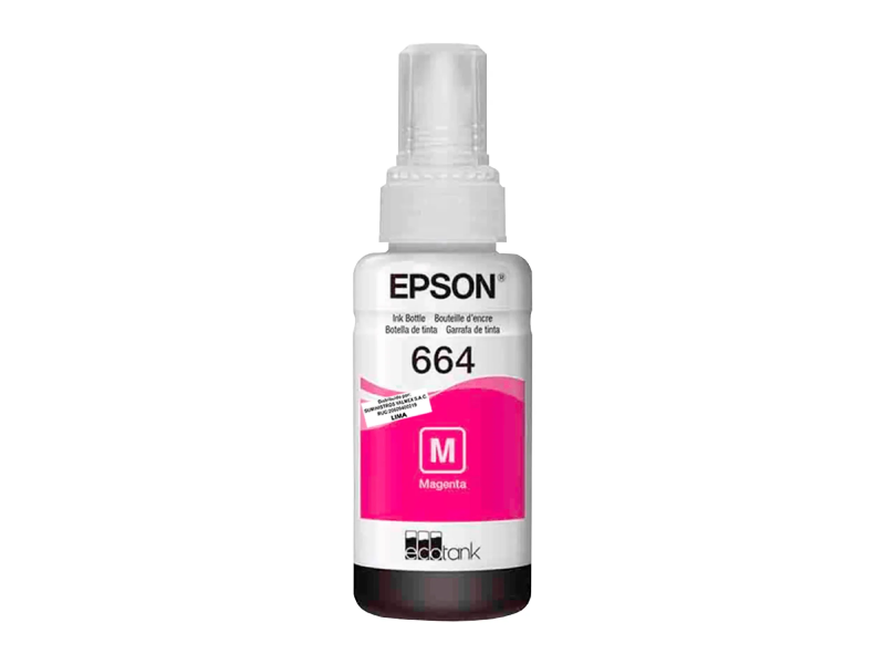 TINTA EPSON L200 MAGENTA T664320-AL L110/L200/L210/L220/L350/L355/L395/L555/L575/L656